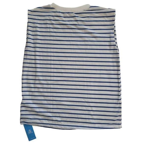 CUPSHE, striped sweater for women, Size S, NWT, white and blue, it is NWT, the c - Picture 2 of 6